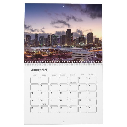 Florida-USA Kalender (Jan 2026)