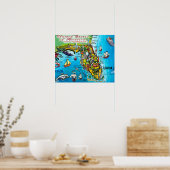 Florida USA Poster (Keuken)