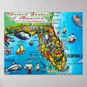 Florida USA Poster (Voorkant)
