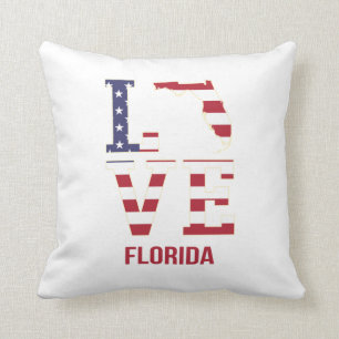 Florida USA State Love Kussen