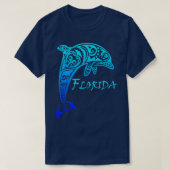 Florida Vacation Retro Dolphin T-shirt (Design voorkant)