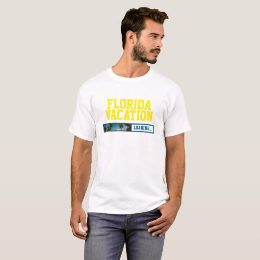 Florida Vacation T-Shirt (Voorkant volledig)