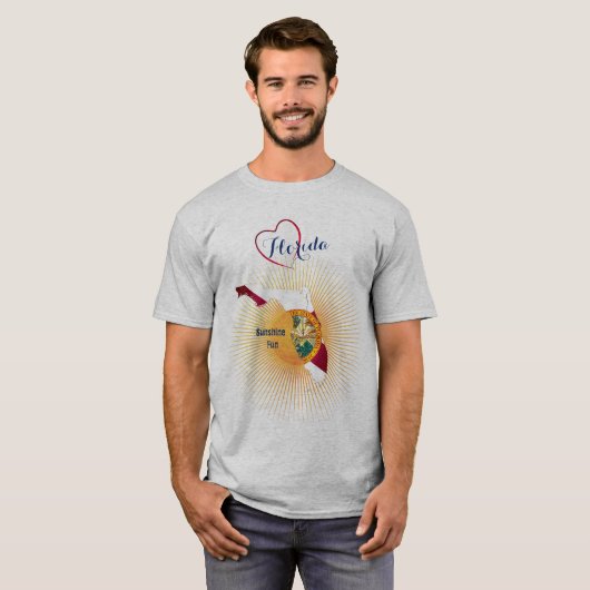 Florida Vacation T-shirt (Voorkant volledig)