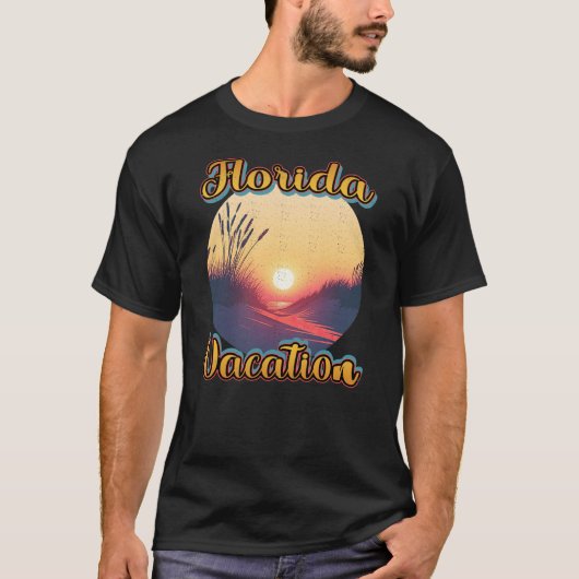 Florida Vakantie T-shirt (Voorkant)