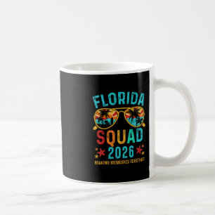 Florida Vakantie Team 2026 Familie Matching Vintag Koffiemok