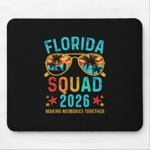 Florida Vakantie Team 2026 Familie Matching Vintag Muismat