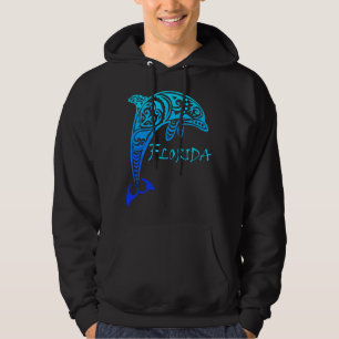 Florida Vakantie Vintage Retro Dolfijn Hoodie