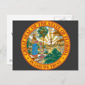 Florida, Verenigde Staten Briefkaart (Voorkant / Achterkant)