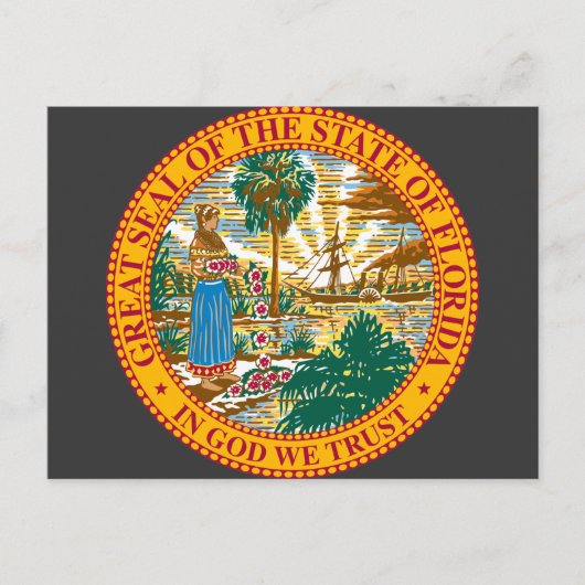Florida, Verenigde Staten Briefkaart (Voorkant)