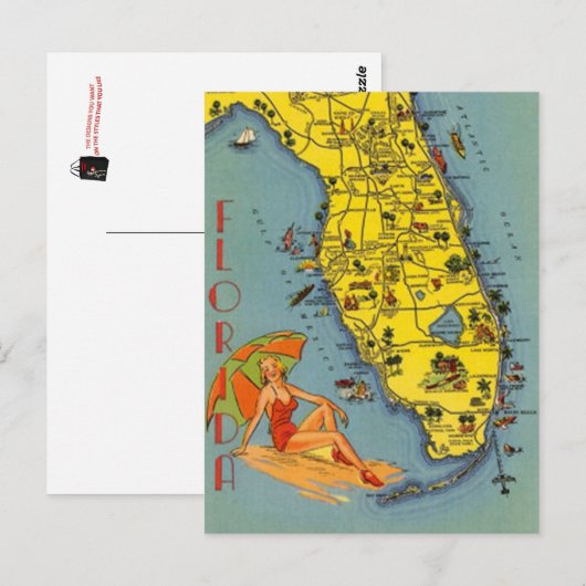  Florida, Verenigde Staten - Briefkaart (Voorkant / Achterkant)