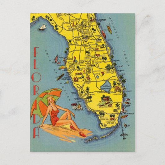  Florida, Verenigde Staten - Briefkaart (Voorkant)
