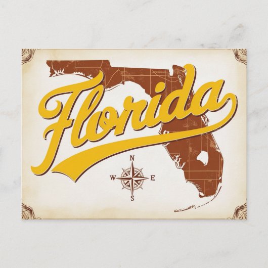 Florida, Verenigde Staten Briefkaart (Voorkant)