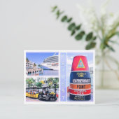 Florida - Verenigde Staten - Mozaïek - Briefkaart (Staand voorkant)