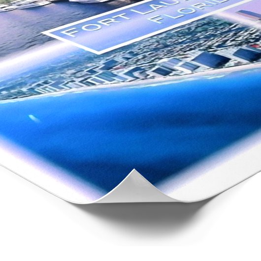 Florida - Verenigde Staten - Mozaïek - Poster (Hoek)