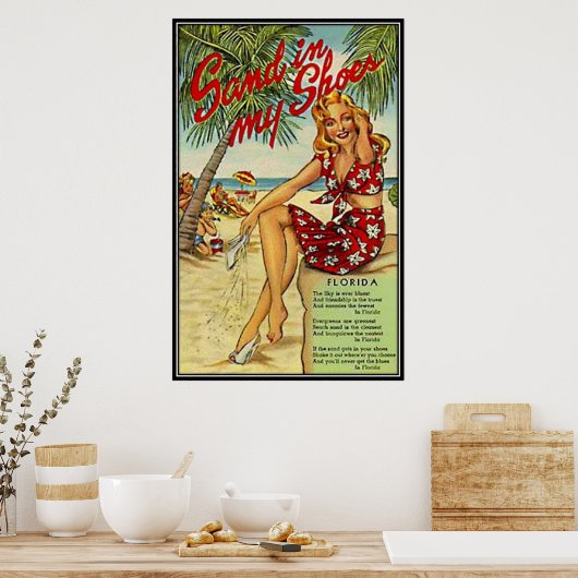  Florida, Verenigde Staten - Poster (Keuken)