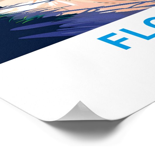 Florida Verenigde Staten Poster (Hoek)