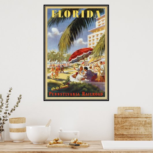  Florida, Verenigde Staten - Poster (Keuken)