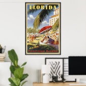 Florida, Verenigde Staten - Poster (Thuiskantoor)