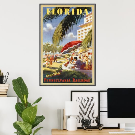  Florida, Verenigde Staten - Poster (Thuiskantoor)