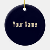 Florida Verenigde Staten Retro Kaart Verenigde St Keramisch Ornament (Achterkant)