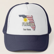 Florida Verenigde Staten Retro Kaart  Verenigde St