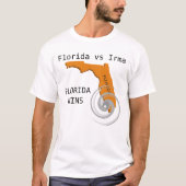 Florida versus Irma, Florida Wins T-shirt (Voorkant)