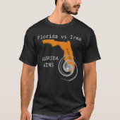 Florida versus Irma, Florida Wins T-shirt (Voorkant)