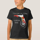 Florida versus Irma, Florida Wins T-shirt (Voorkant)