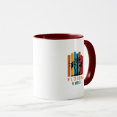 Florida Vibes Coffee Mok (Voorkant rechts)