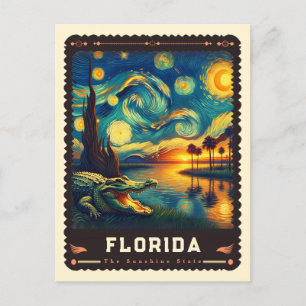 Florida   Vincent van Gogh geïnspireerd Briefkaart