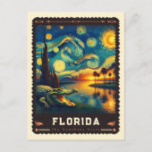 Florida | Vincent van Gogh geïnspireerd Briefkaart (Voorkant)