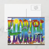 Florida Vintage Ansichtkaart Briefkaart (Voorkant / Achterkant)