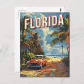 Florida Vintage Briefkaart (Voorkant / Achterkant)