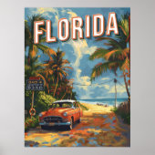 Florida Vintage Poster (Voorkant)