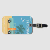 Florida Vintage Travel Bagagelabel (Voorkant (horizontaal))
