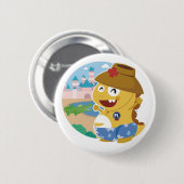 Florida VIPKID-Button Ronde Button 5,7 Cm (Voorkant /achterkant)