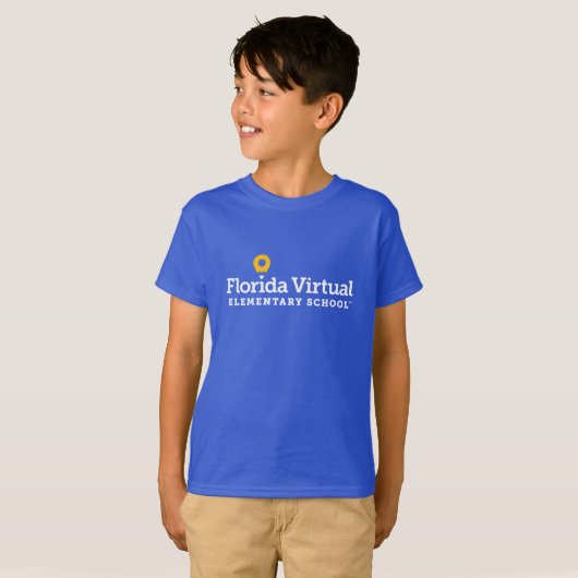 Florida Virtual Elementary School Jeugd T-shirt (Voorkant volledig)
