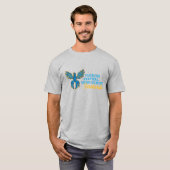 Florida Virtual High School Vuurvogels, Grijs Shir T-shirt (Voorkant volledig)