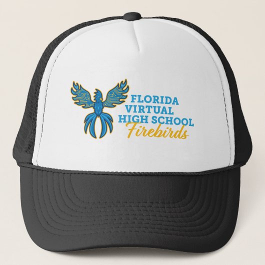 Florida Virtual High School Vuurvogels Trucker Pet (Voorkant)
