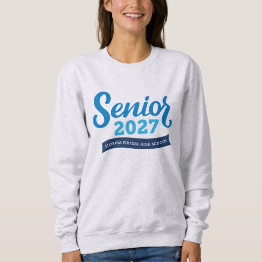 Florida Virtual HS Afgestudeerde 2027 Vrouwen Trui (Voorkant)