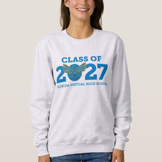 Florida Virtual HS, Damesklas van 2027 Trui (Voorkant)
