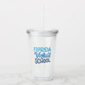 Florida Virtual School Acrylic Tumbler Acryl Drinkbeker (Voorkant)