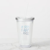 Florida Virtual School Acrylic Tumbler Acryl Drinkbeker (Achterkant)