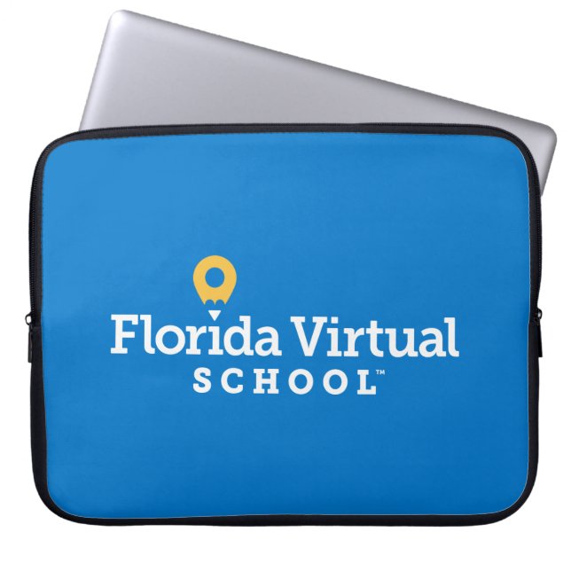 Florida Virtual School Laptophoes, Royal Laptop Sleeve (Voorkant)
