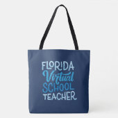 Florida Virtual School Teacher Canvas tas (Voorkant)
