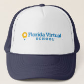 Florida Virtual School Trucker Hat, Marine Pet (Voorkant)