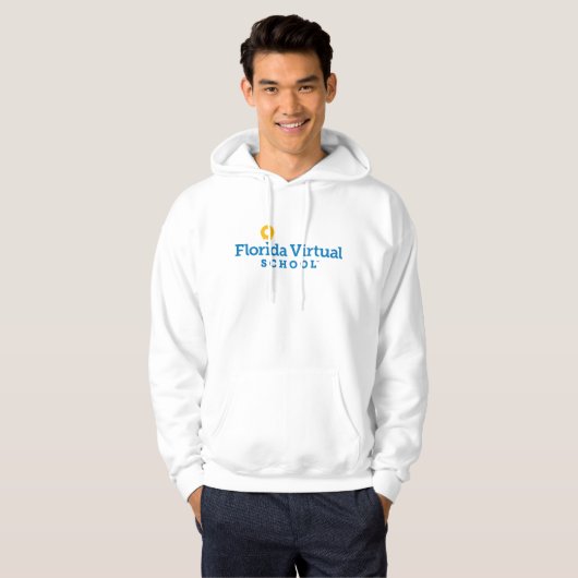 Florida Virtual School, White Hoodie (Voorkant volledig)