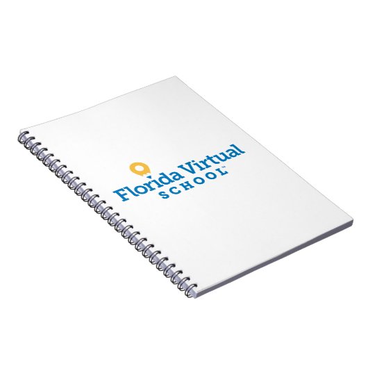 Florida Virtual School, White Spiral Notitieboek (Rechterzijde)