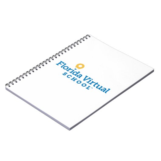 Florida Virtual School, White Spiral Notitieboek (Linkerzijde)