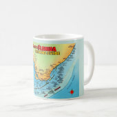Florida Viskaart Mok (Voorkant rechts)